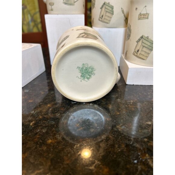 Pfaltzgraff Naturewood Stoneware Coffee Mugs. - Picture 5 of 9